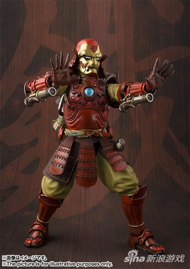 日本武士版钢铁侠手办