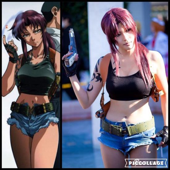 充满御姐气质的好身材coser