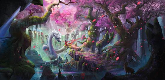 图9 遇龙(一呀哈哈作品)