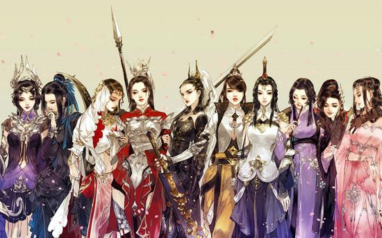 剑三成女（图片来源网络）