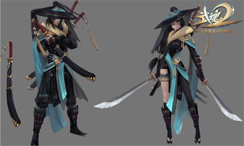 图3 唐刀门设定图1