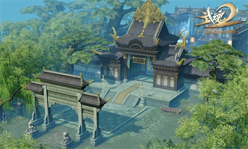 图1 唐刀门门派场景