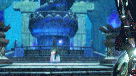 明月尘与祸烨莲打斗片段（动图来自玩家梨梨芫裳）