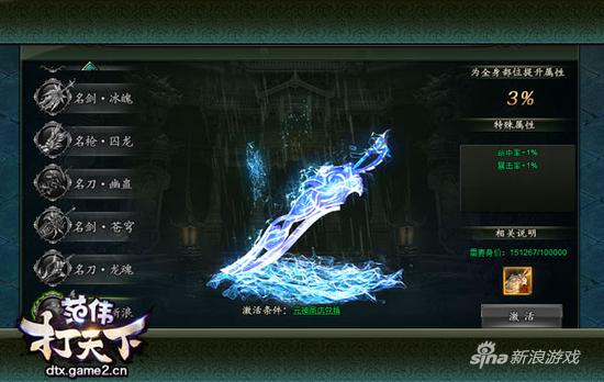 哥们网《范伟打天下》元神系统爆料——什么都能换