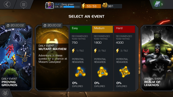 《漫威格斗》则每天刷新特殊日常任务供玩家挑战。