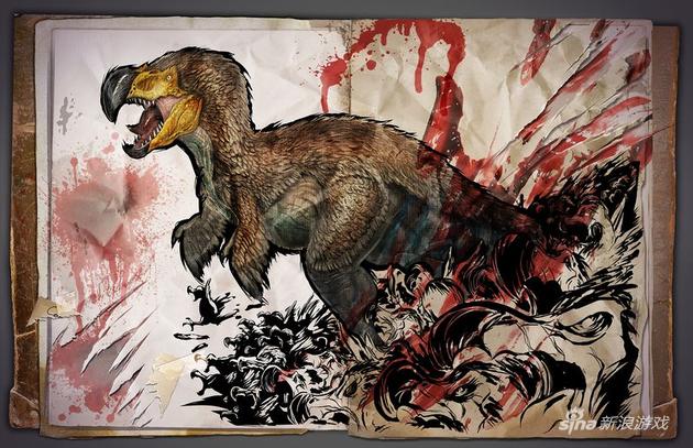 渡渡霸王龙原画