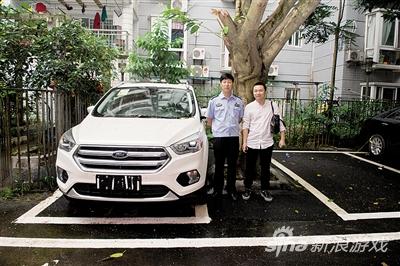 渝北警方送还追回的翼虎SUV