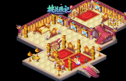 图3《桃花源记2》庄园美景