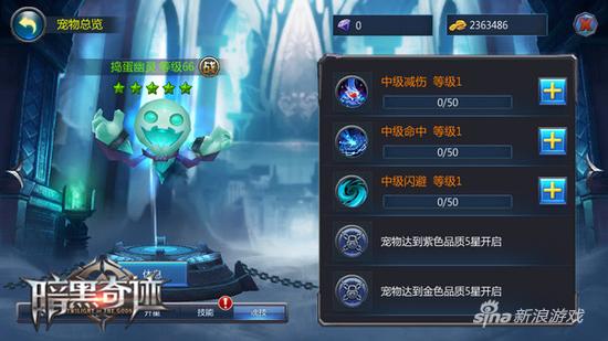《暗黑奇迹》萌宠激活魂技制霸全场