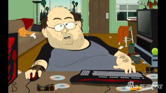 南方公园中的肥宅
