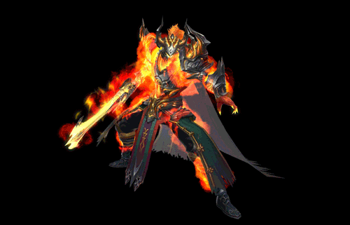 图3 《新风云》二阶魔身赤焰炎魔