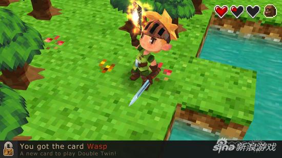 获得宝物时的特写致敬《塞尔达传说》