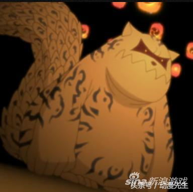 《火影忍者》九只尾兽的幼年体 一尾小浣熊笑喷_八卦趣闻_新浪游戏_新