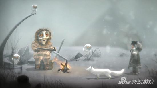 用游戏的形式讲述爱斯基摩人的历史文化