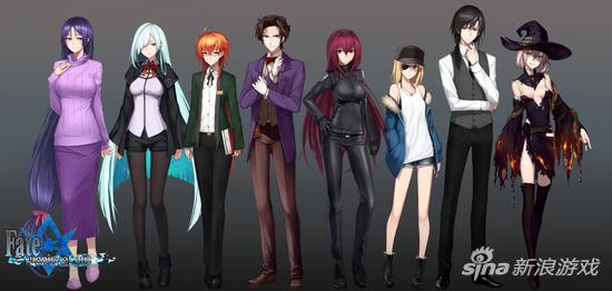 大神自制《fate》同人r18游戏 角色性感立绘曝光