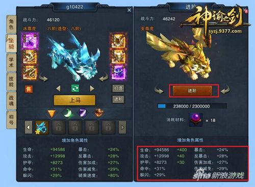 9377《神谕之剑》战力系统曝光