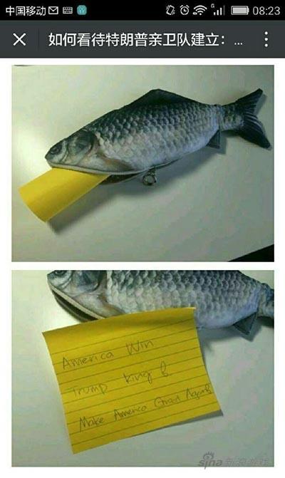 大美兴，川普王。