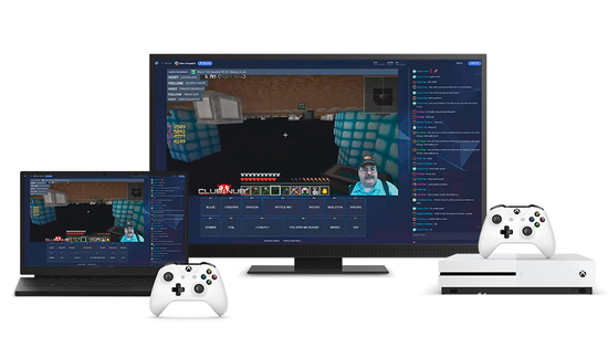 玩家可以通过Xbox Live 进行游戏直播