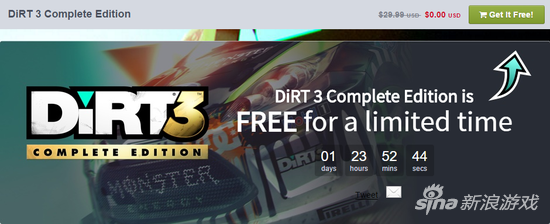 免费领取Steam版《尘埃3》