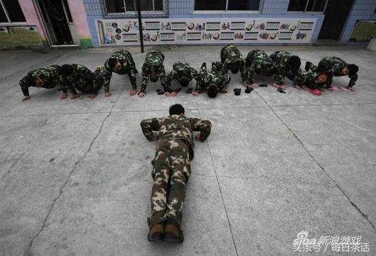 戒网瘾学校内部实拍