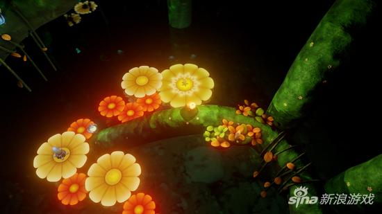 布满各种绚烂又危险植物的魔幻森林