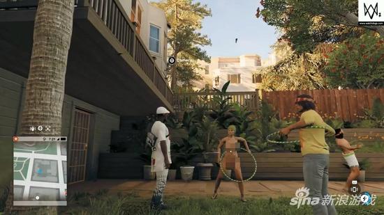 《看门狗2》中的不雅截图