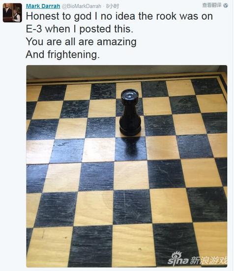 棋子的位置正在E3的位置