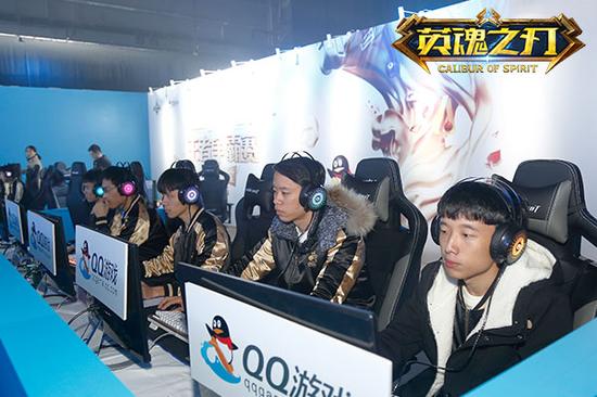 参与英魂之刃总决赛的民间战队