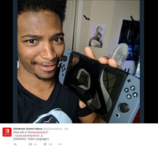 任天堂Switch真机遭网络曝光