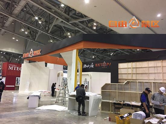 图4：场馆正在火热搭建中！