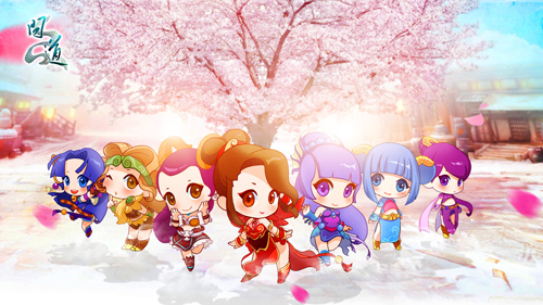 【配图1：《问道》精美原画