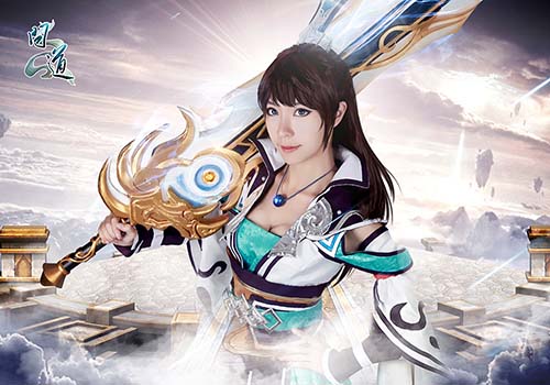 【配图3：《问道》官方coser