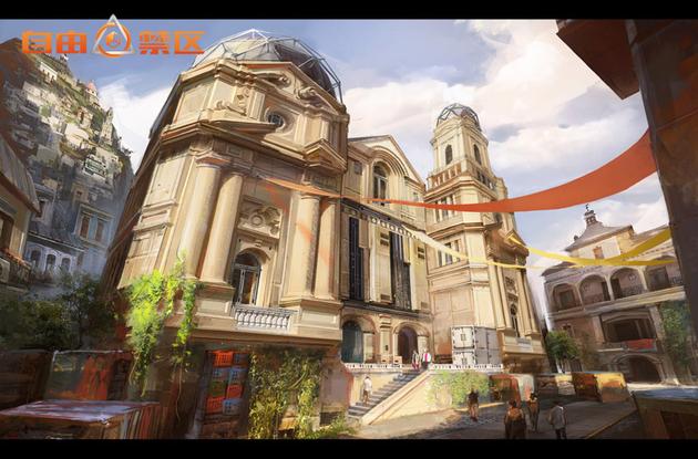 图15：“夏湾集市”地图原画首曝