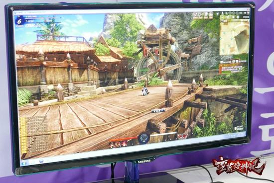 图2：《蛮荒搜神记》试玩画面