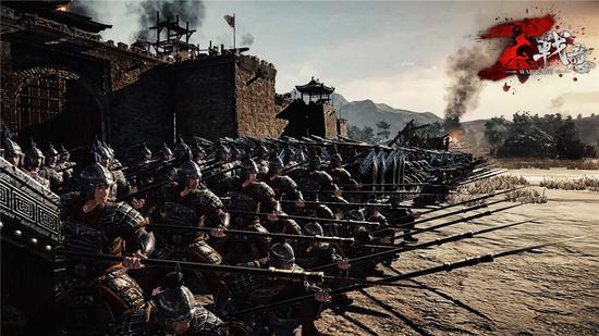 塔盾兵和长枪兵配合