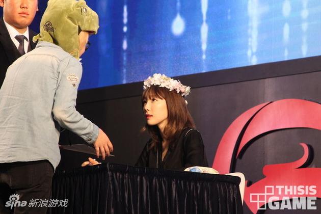 少女时代金泰妍亮相gstar