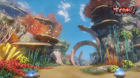 图9：《蛮荒搜神记》场景截图