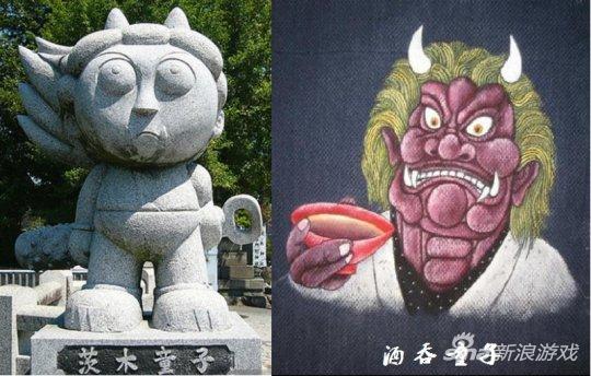 酒吞和茨木类似《古惑仔》里的浩南和山鸡