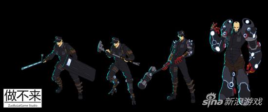 安保卫队角色设定图