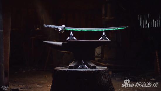 我们做了把真的《守望先锋》武士刀_电视游戏-新闻_新浪游戏_新浪网