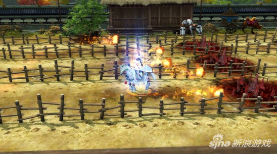 图2：火箭焰阱，御风而驰