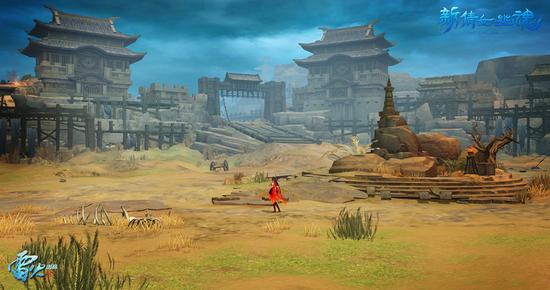 破败的明军防御工事