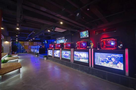 B5电竞馆昆山店舞台区