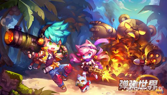 激战暮光之城 4399《弹弹世界》暗黑魔幻风地图首曝