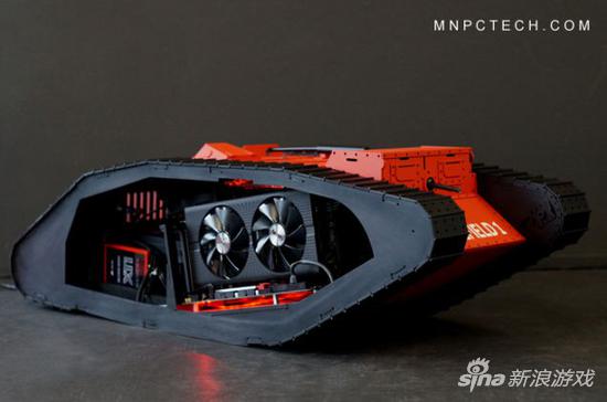 《战地1》坦克电脑机箱