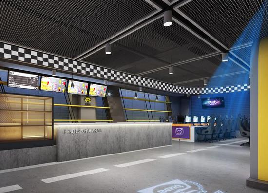 获奖作品—怀化赛道之魂B5电竞馆