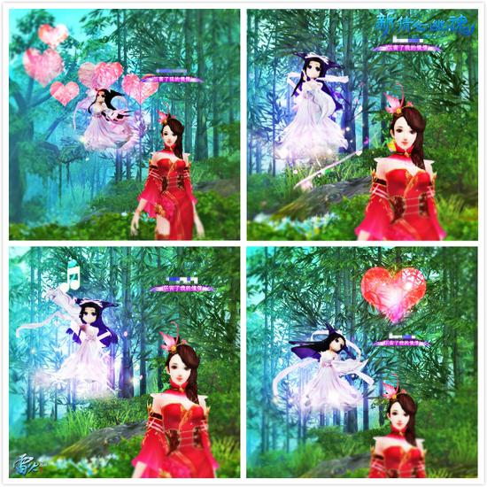 全新萌版小倩四种绚丽特效