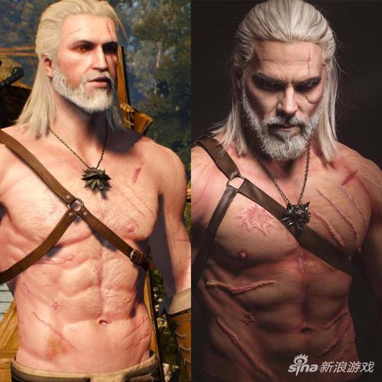 《巫师3》白狼Cos化妆全过程