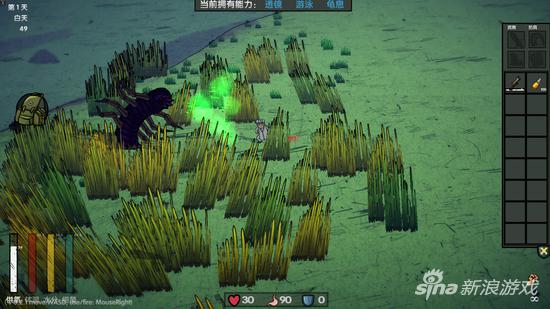 游戏目前完成度还很低