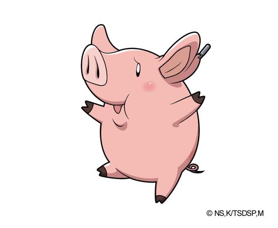 霍克是一只会说人类语言的小猪,又自称剩饭处理骑士团团长